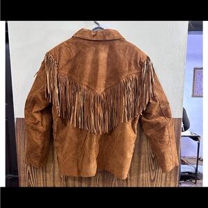 Women’s Authentic Leather Fringe Jacket